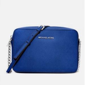 Michael Kors Jet set Travel Blue Large Crossbody